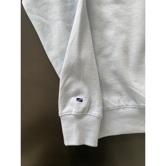 NWOT Pepe Jeans Men's Sky Blue Cotton Crew Neck Sweatshirt Jumper - Size Medium - Picture 8 of 10